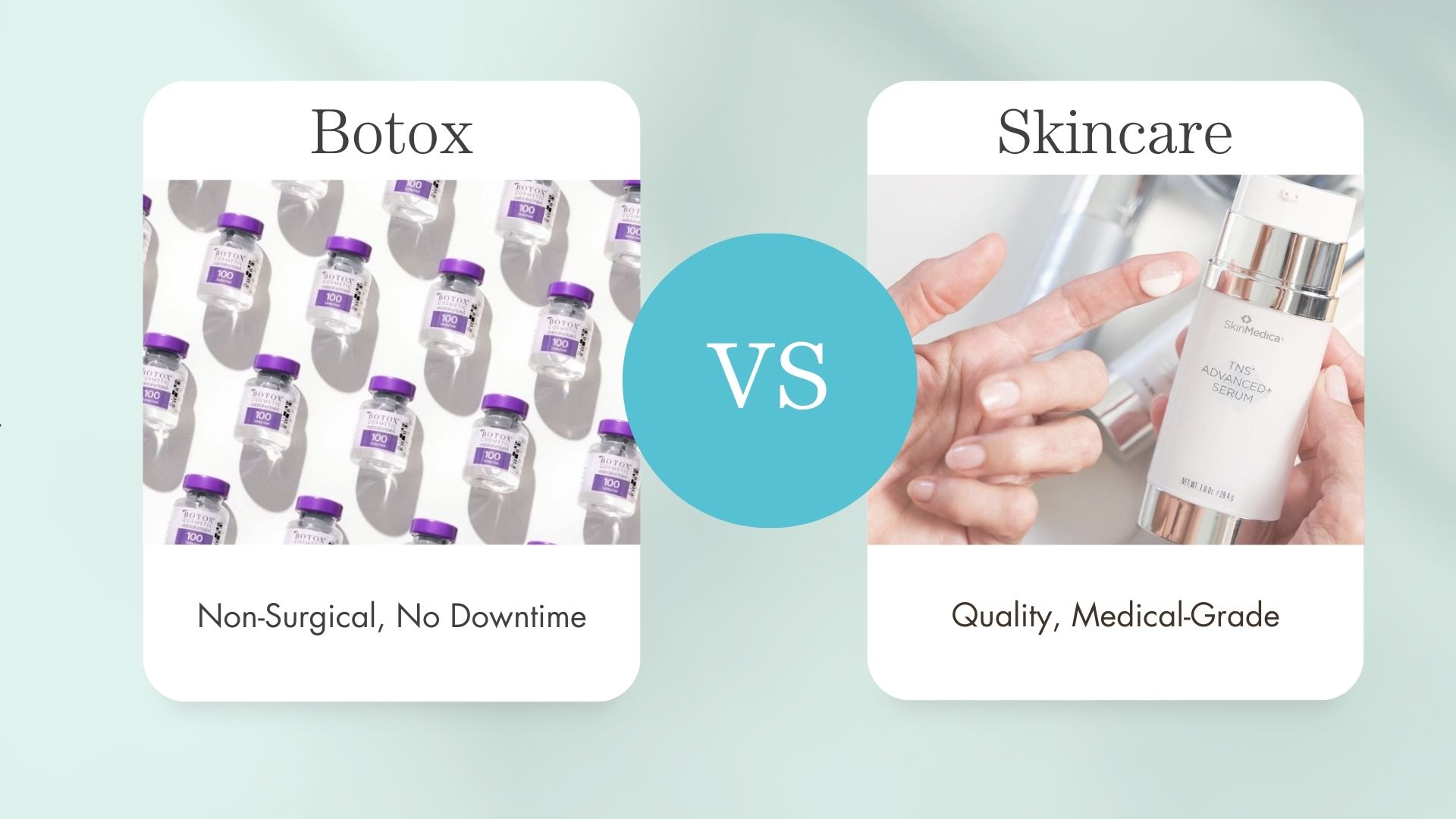 Botox vs Skincare